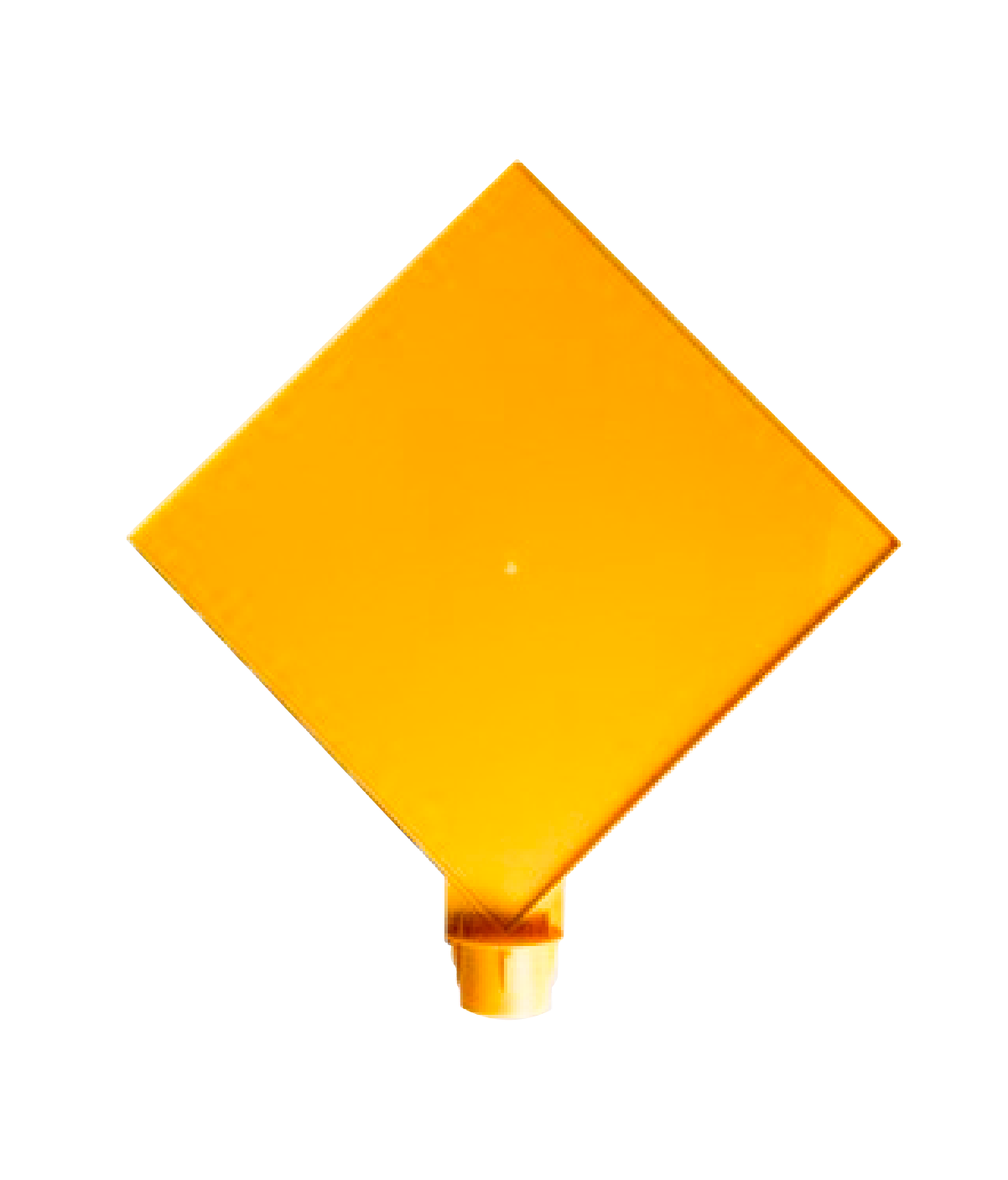 Cone Topper Diamond-Shaped Quadrangle Signs - SE-TCA07